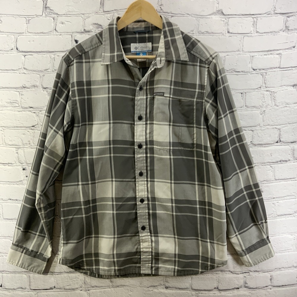 Columbia Plaid Shirt Mens Sz S Button Down Long Sleeve‎